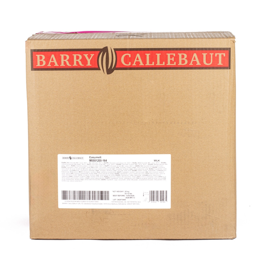 Callebaut Milk Chocolate 25kg